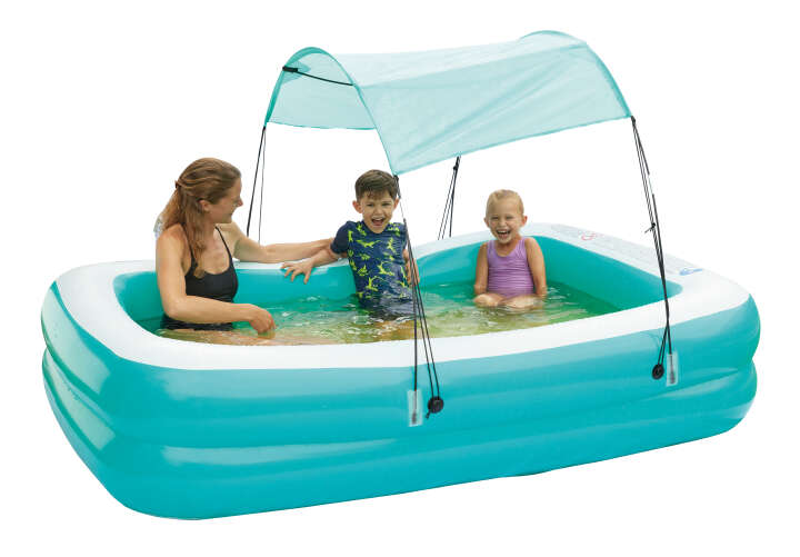 HAPPY PEOPLE Familien-Pool mit Sonnendach